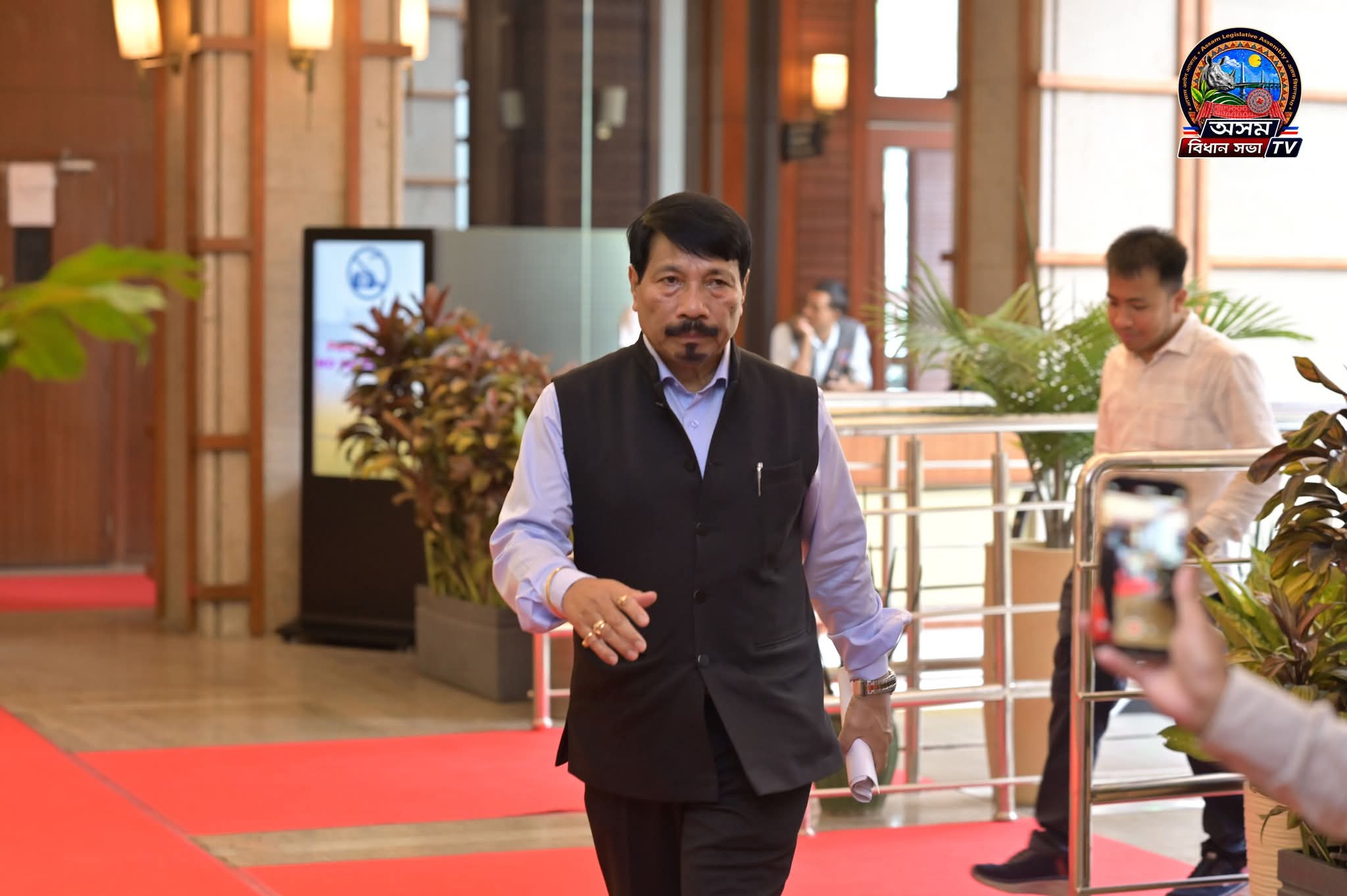 ষষ্ঠদশ অসম বিধানসভাৰ প্ৰথম বাজেট অধিৱেশনৰ আজি  ষষ্ঠ দিনৰ কিছু দৃশ্য